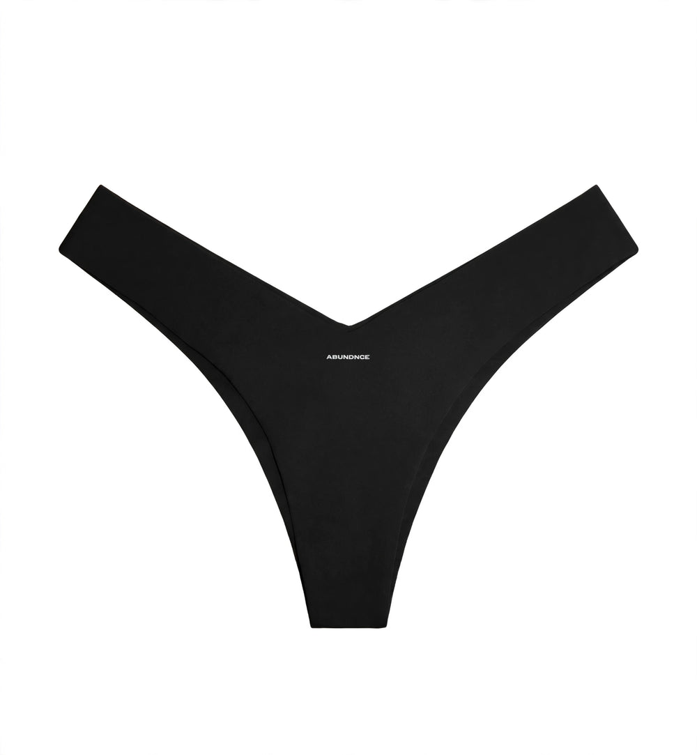Black - Women's Thong